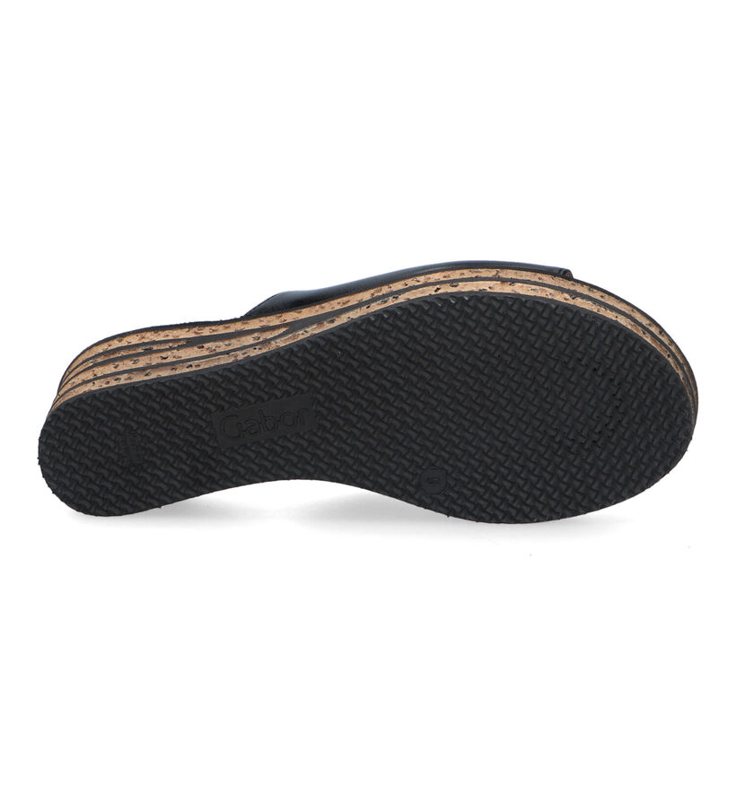 Gabor Best Fitting Zwarte Slippers voor dames (323144)