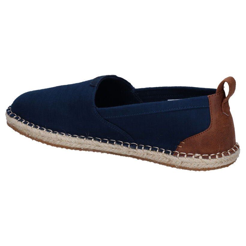 Toms Men Arta Espadrilles en Bleu en textile (288349)