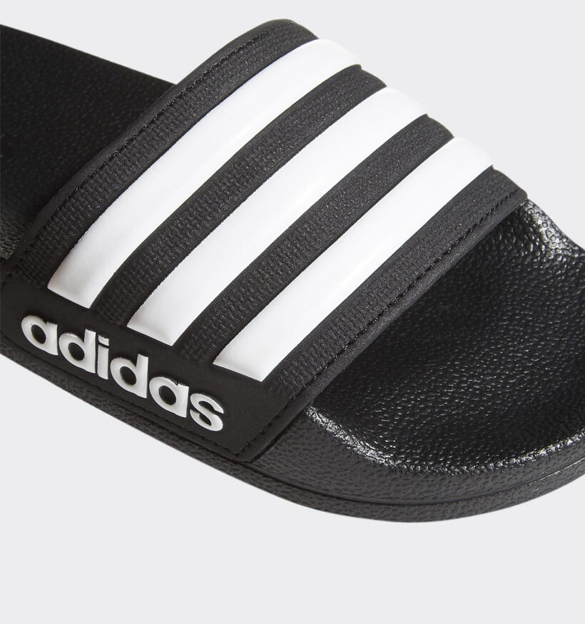 adidas Adilette Claquettes en Noir pour filles, garçons (366798)