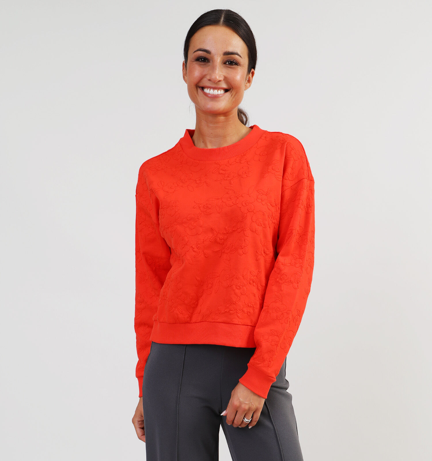 Rode sweater dames sale