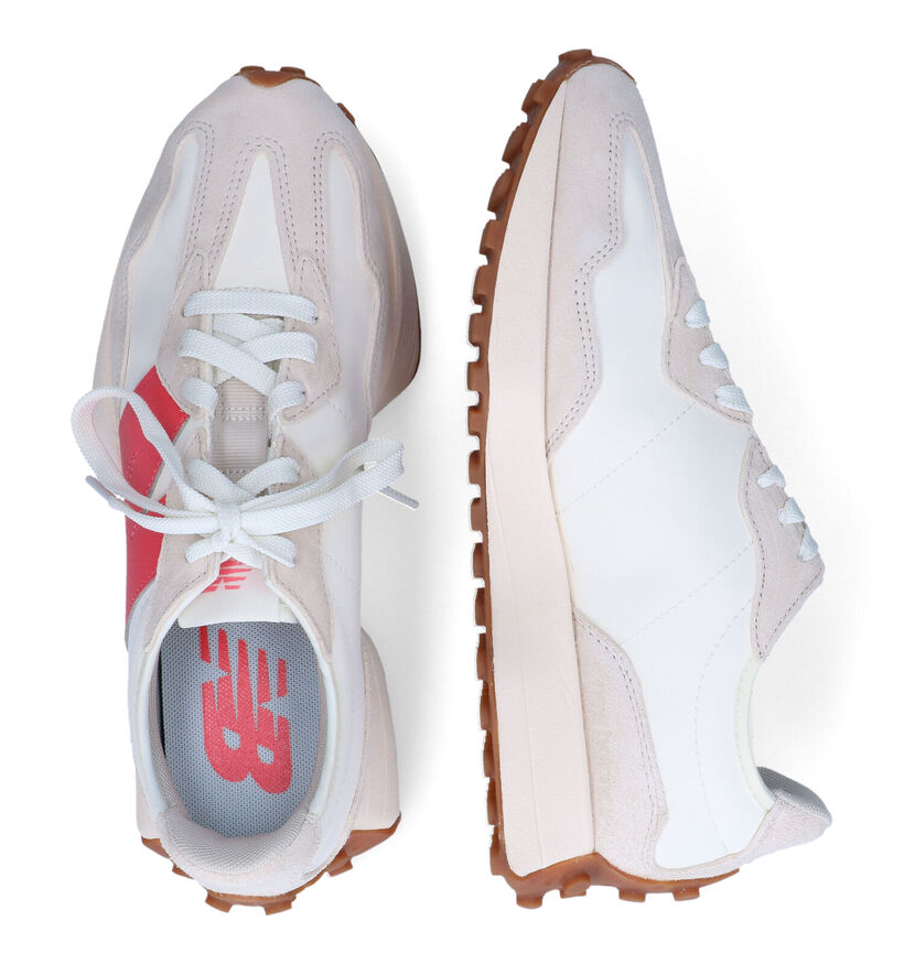 New Balance MS327 Witte Sneakers voor dames (311791) - geschikt voor steunzolen