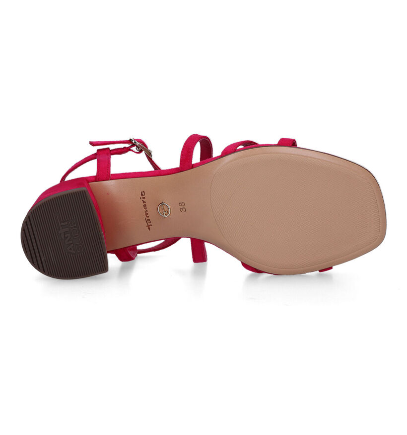 Tamaris Touch It Sandales en Fuchsia pour femmes (322281)