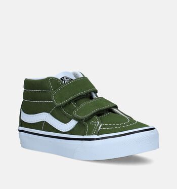 Vans Mid Baskets Black/True White/Color Theory Walnut/Color Theory Pesto/Color Theory Stormy Weather