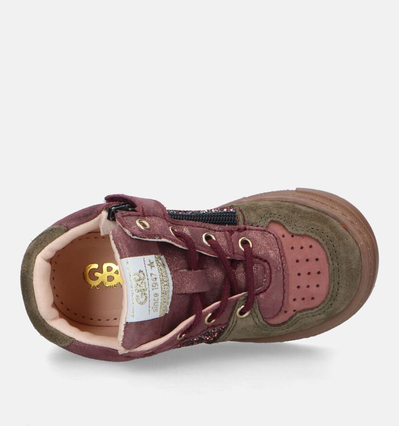 GBB Romeline Chaussures pour bébé en Vert kaki pour filles (332077)