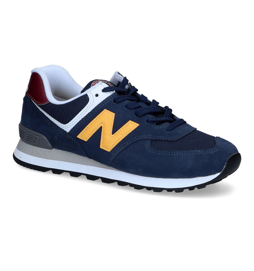 New Balance ML 574 Grijze Sneakers voor heren (353357) - geschikt voor steunzolen