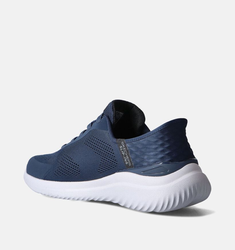 Skechers Bounder 2.0 Emerged Blauwe Slip-ins voor heren (353216)