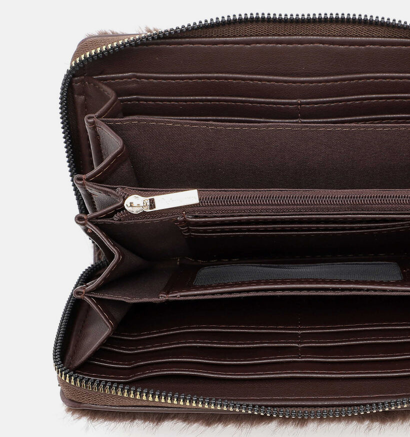 Tamaris Marijana Porte-monnaie zipp&eacute; en Marron pour femmes (378740)