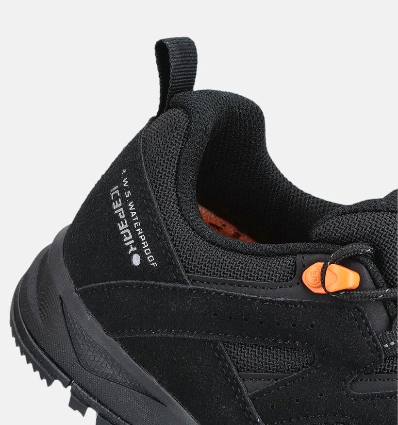 Icepeak Aura Lc Ms Chaussures de randonn&eacute;e en Noir pour femmes (378578) - pour semelles orthop&eacute;diques