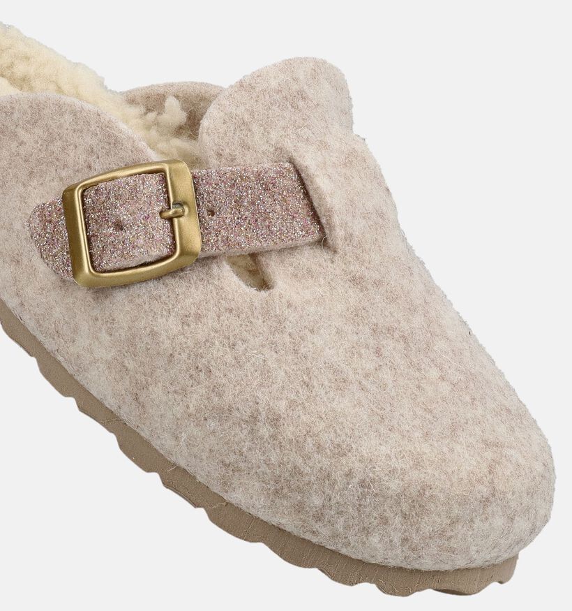 Little David Nu-pieds Teddy en Beige pour filles (381137)