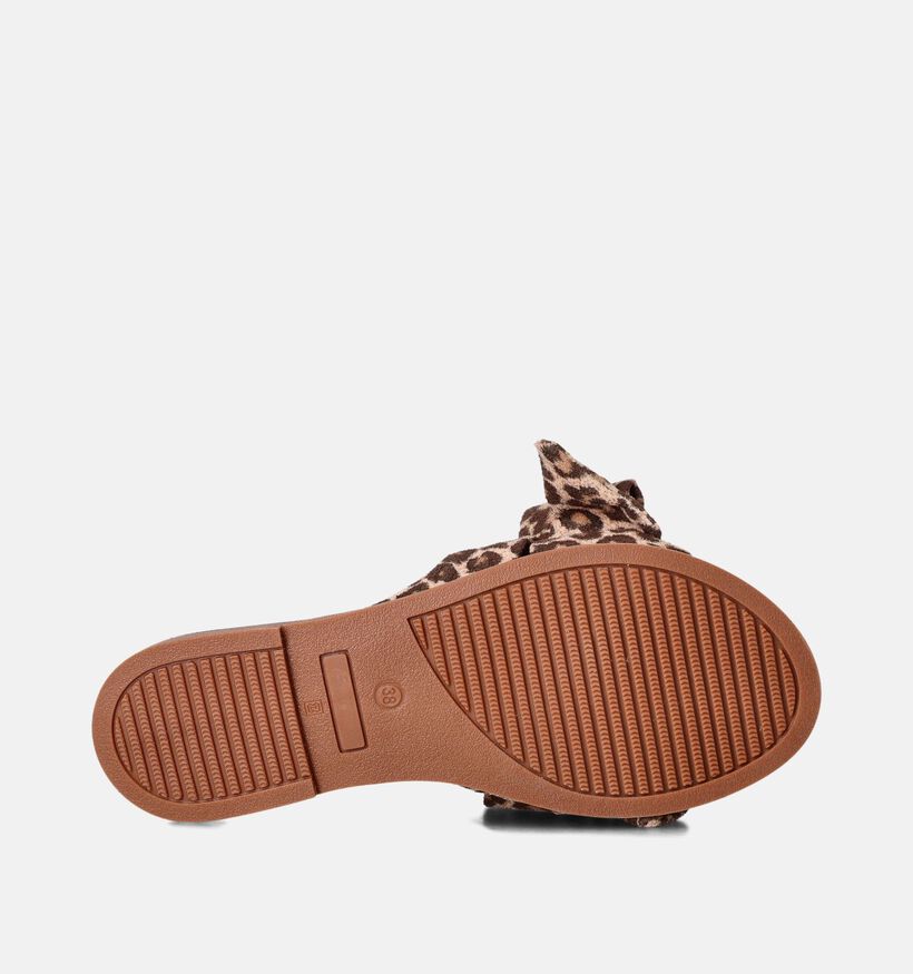 Tango Audrey Nu-pieds plates en Marron pour femmes (362954)