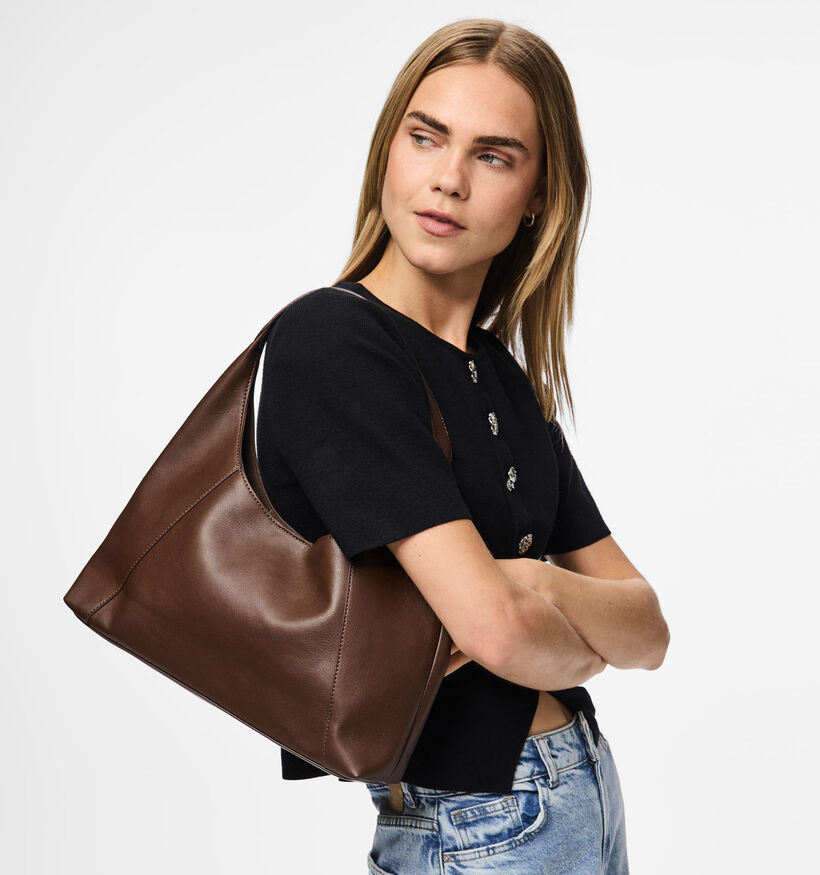 Pieces Joye Sac à bandoulière en Marron pour femmes (371543)
