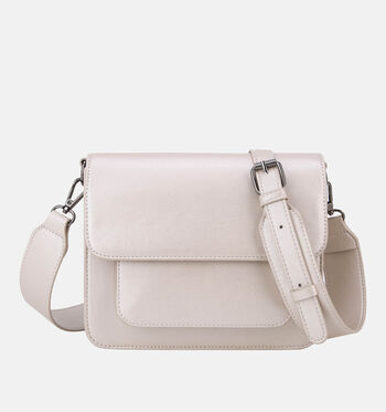 Sac porté croisé beige