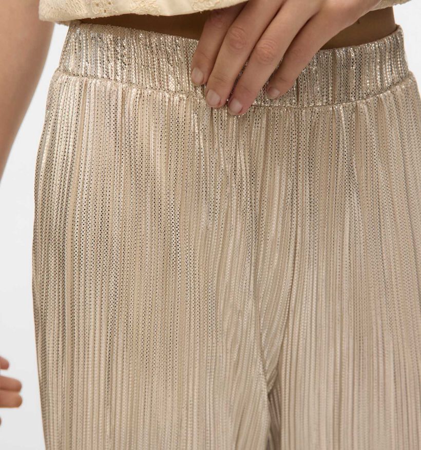 Vero Moda Duvi Pantalon large en Argent pour femmes (358777)