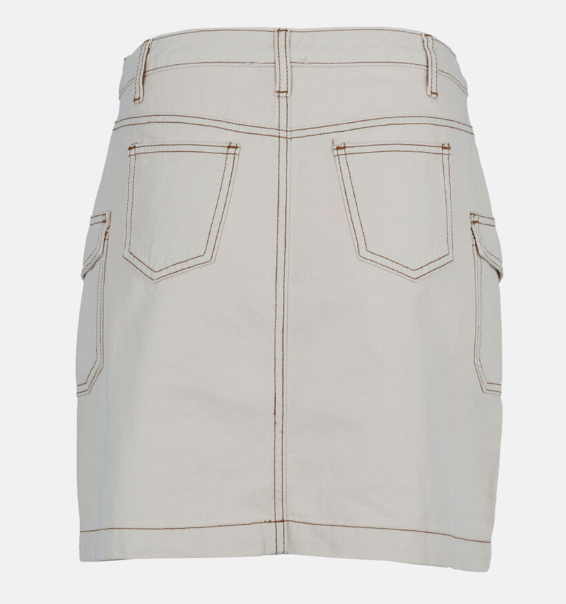 Orfeo Helora Ecru Korte rok voor dames (358544)