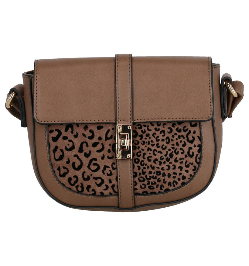 Gabor Leonita Bruine Crossbody Tas in kunstleer (279507)