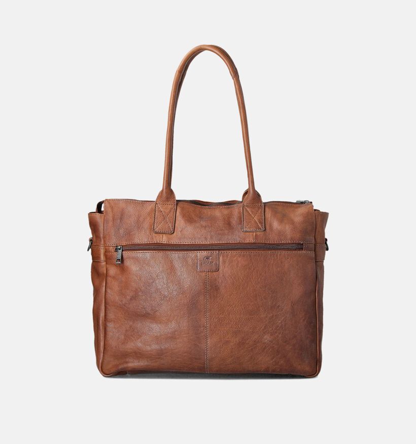 Bear Design Sac ordinateur en Cognac pour femmes, hommes (358906)