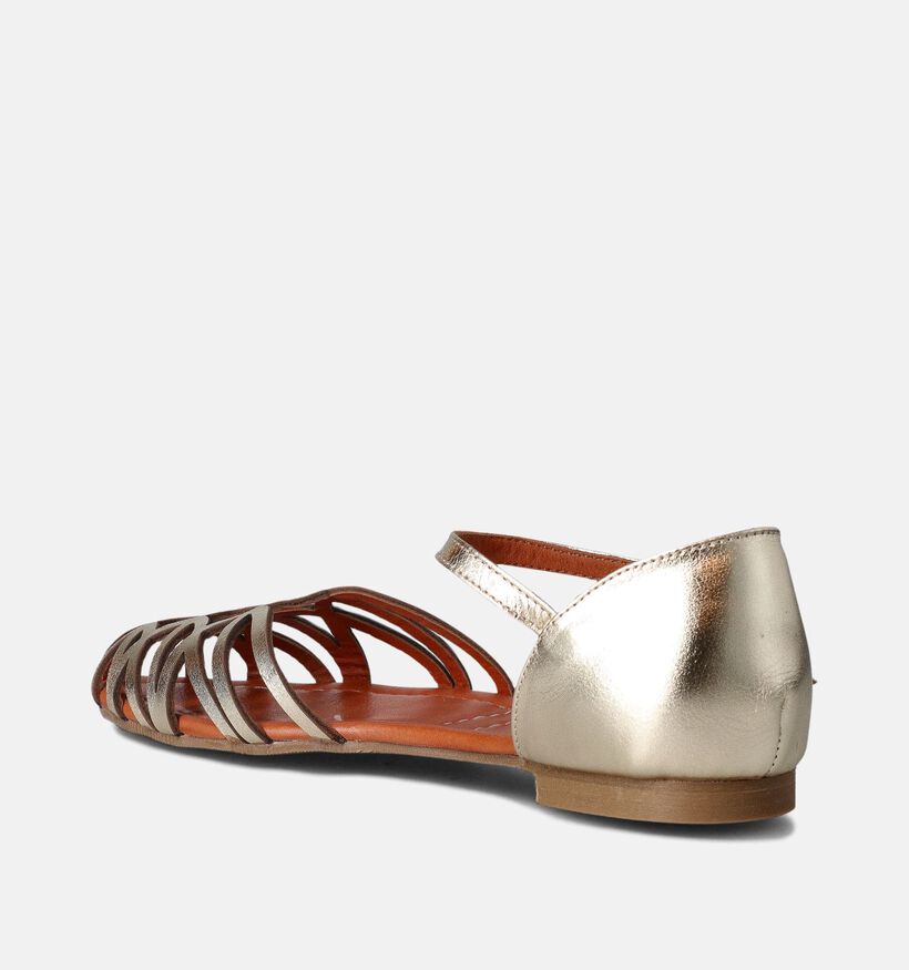 Laurent David Sandales plates en Or pour femmes (357819)