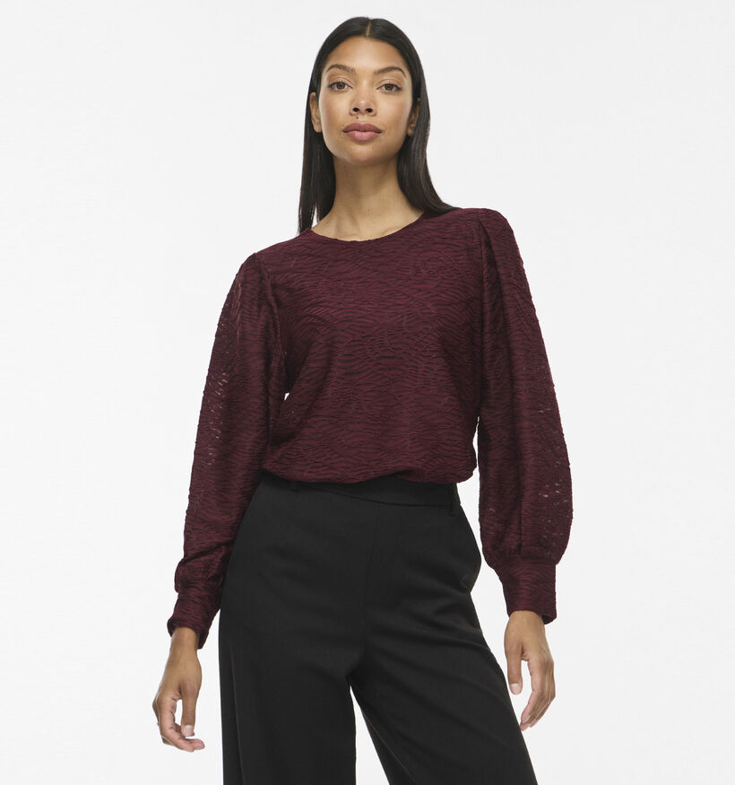 Vila Fina Bordeaux Blouse voor dames (378454)