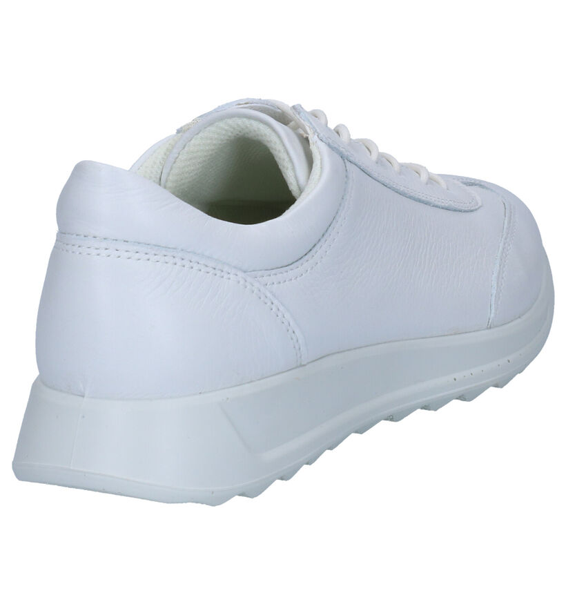 ECCO Chaussures à lacets en Blanc en cuir (269706)