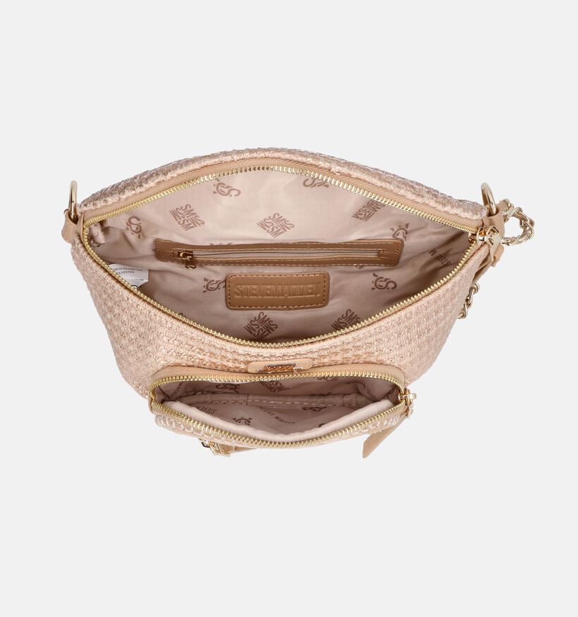 Steve Madden Bdoubles Beige Crossbody tas voor dames (358248)
