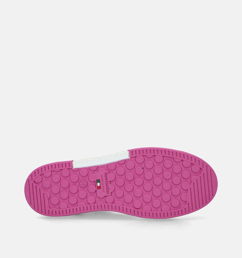 NeroGiardini Witte Sneakers voor dames (337190) - geschikt voor steunzolen