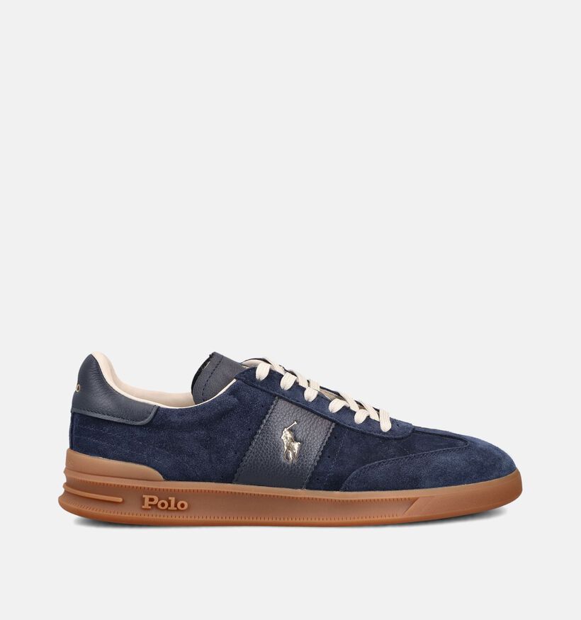 Polo Ralph Lauren Hrt Aera Pp Chaussures plates en Bleu pour hommes (369553)