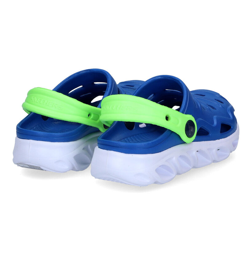 Skechers Foamies - Hypno Splash Blauwe Slippers in kunststof (307244)