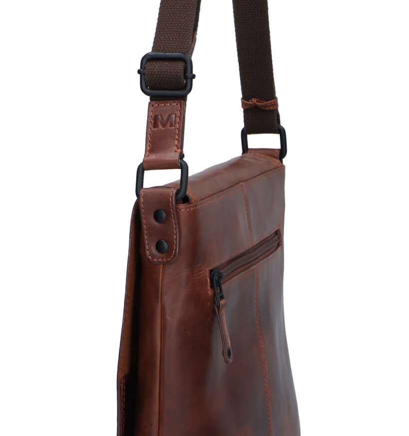 Maverick Sac à bandoulière en Marron pour hommes (325680)