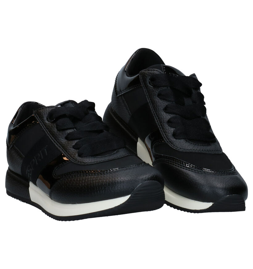 Esprit Mallorca Blauwe Sneakers in kunstleer (280473)