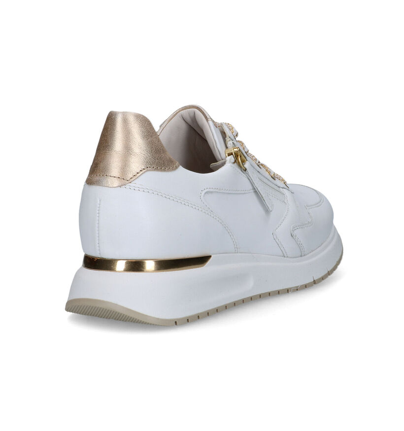 Gabor OptiFit Beige Veterschoenen voor dames (323155) - geschikt voor steunzolen