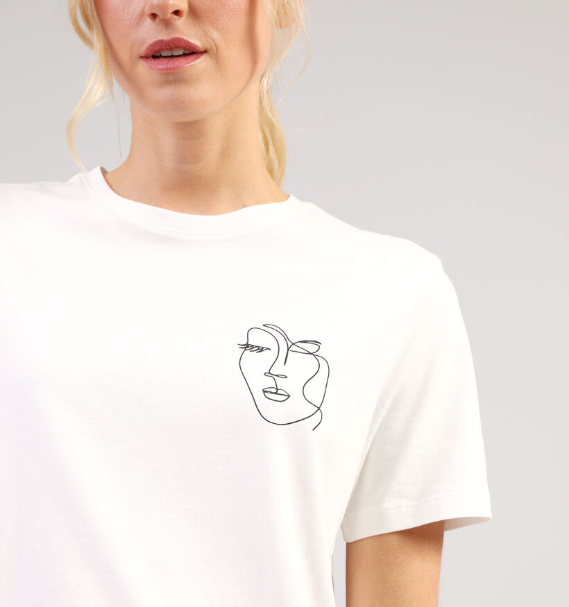 Vila Sybilla Wit T-shirt voor dames (351800)