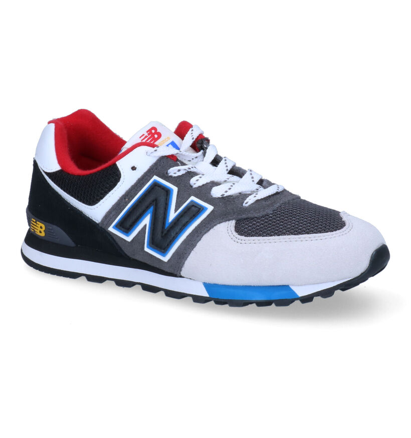 New Balance GC 574 Baskets en Vert pour garçons (319262)