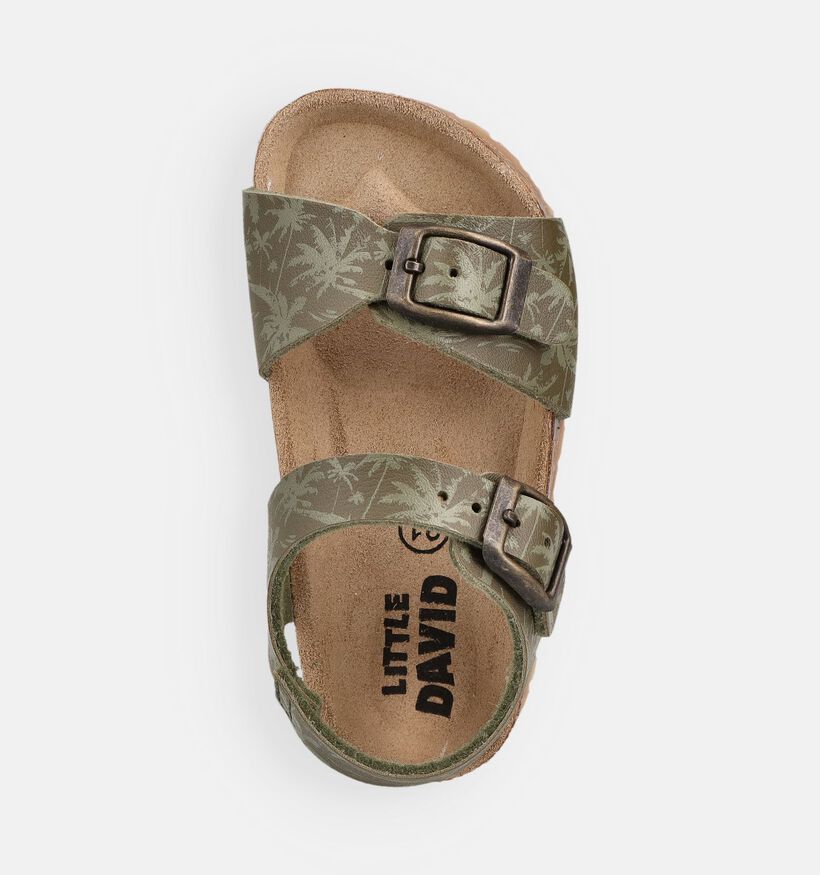 Little David Barbados Sandales pour b&eacute;b&eacute; en Vert pour filles, gar&ccedil;ons (373134)