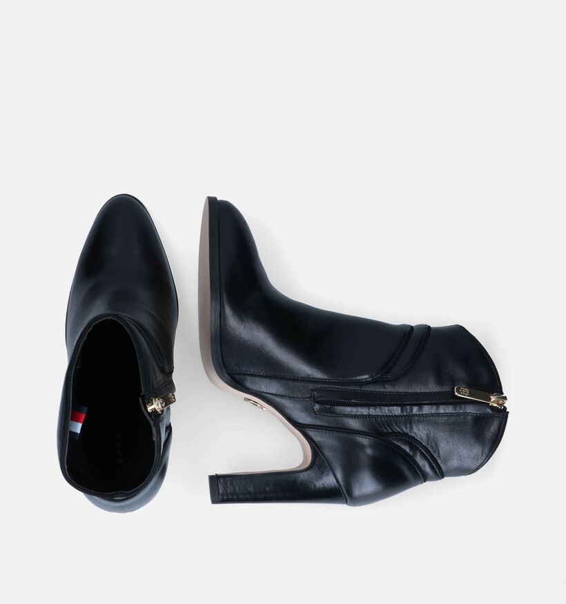 Tommy Hilfiger Elevated High Heel Zwart Enkellaarsjes voor dames (310689)
