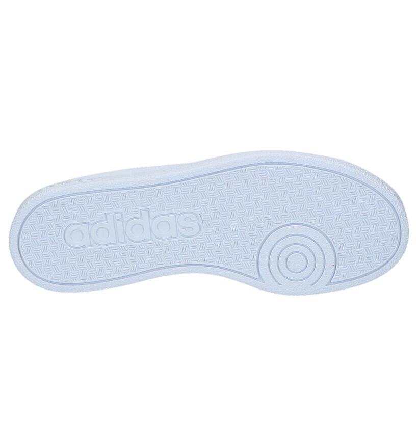 adidas VS Advantage Clean Baskets en Blanc en simili cuir (264227)