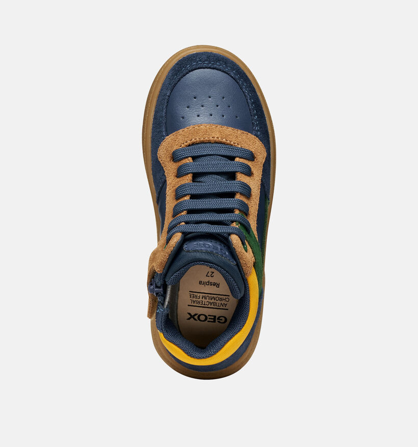 Geox Theleven Blauwe Hoge Schoenen voor jongens (361947) - geschikt voor steunzolen
