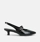 Marco Tozzi Escarpins slingback en Noir pour femmes (376539)