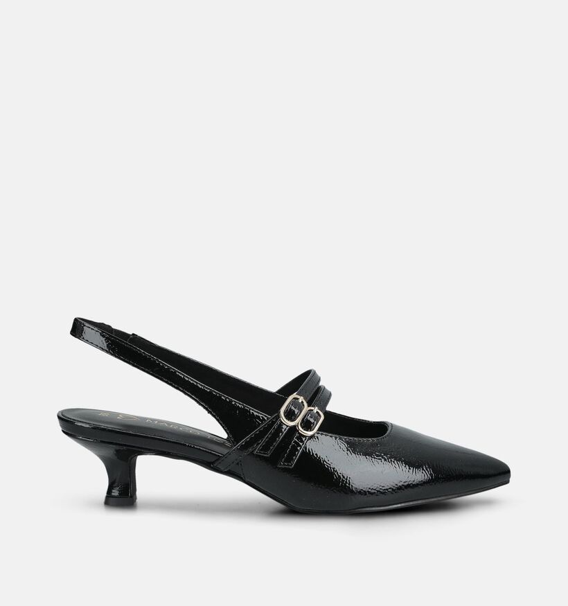 Marco Tozzi Escarpins slingback en Noir pour femmes (376539)