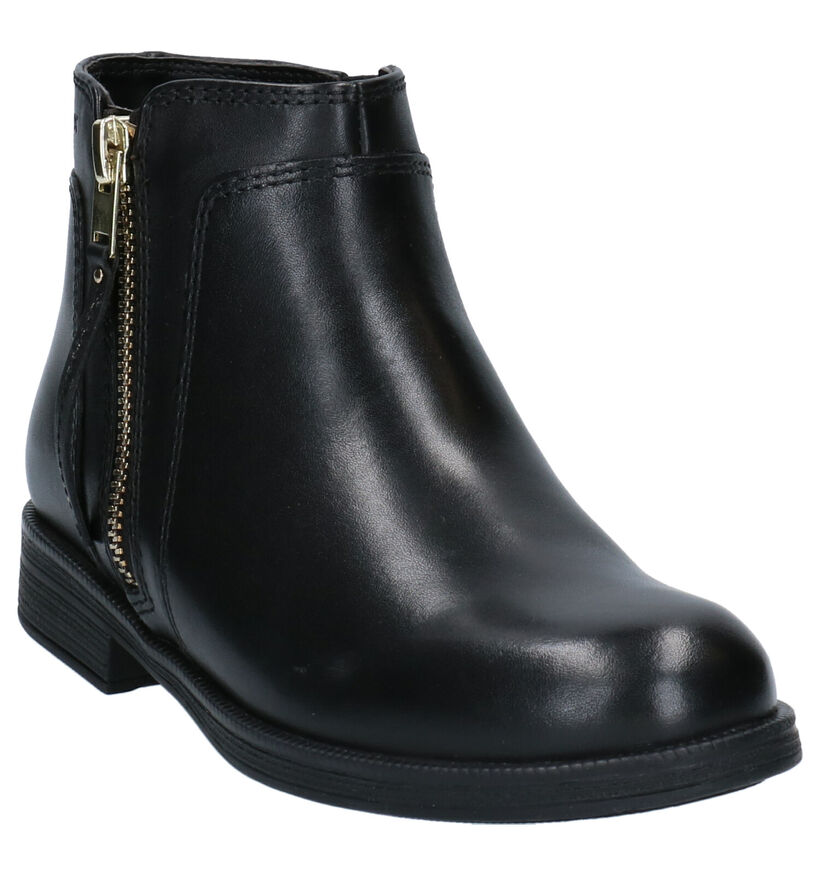 Geox Bottes basses en Noir en cuir (254484)