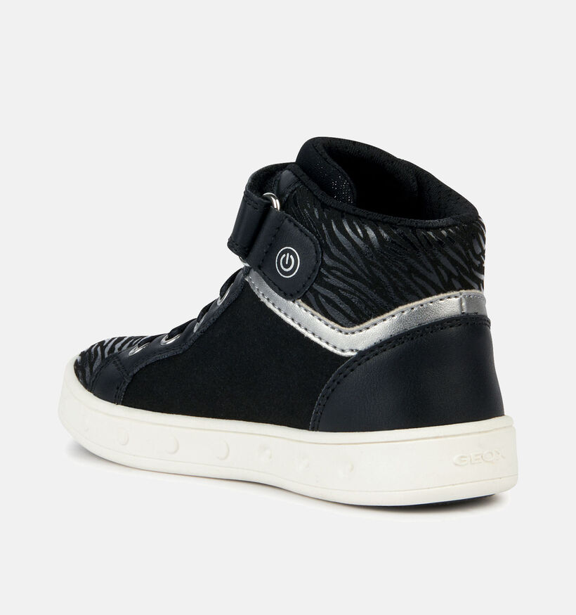 Geox Skylin Chaussures hautes en Noir pour filles (345948) - pour semelles orthop&eacute;diques