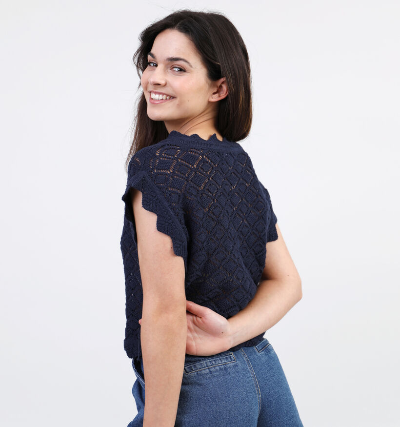 Vero Moda Celia Cardigan en tricot en Bleu pour femmes (327219)