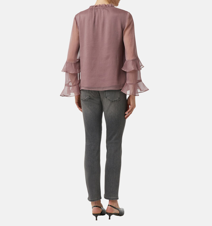 comma Oudroze Blouse voor dames (364847)
