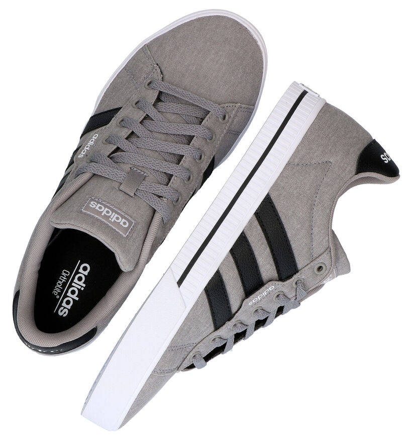 adidas Daily 3.0 Baskets en Noir pour hommes (326304) - pour semelles orthopédiques