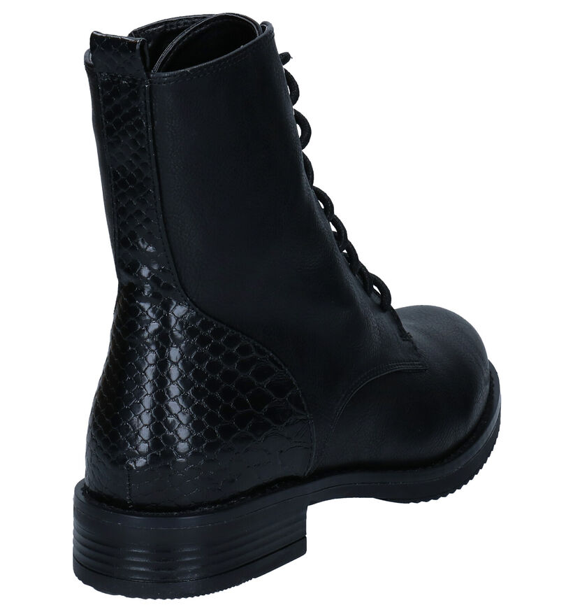 Poelman Bottines en Noir en simili cuir (291395)