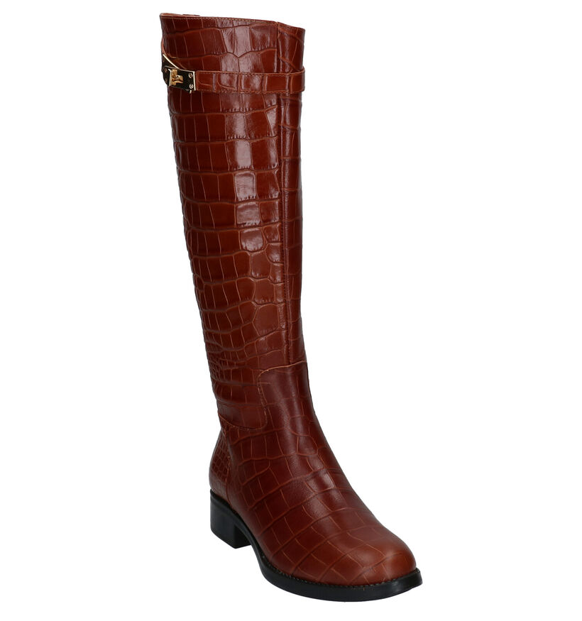 JHay Cognac Laarzen in leer (281659)