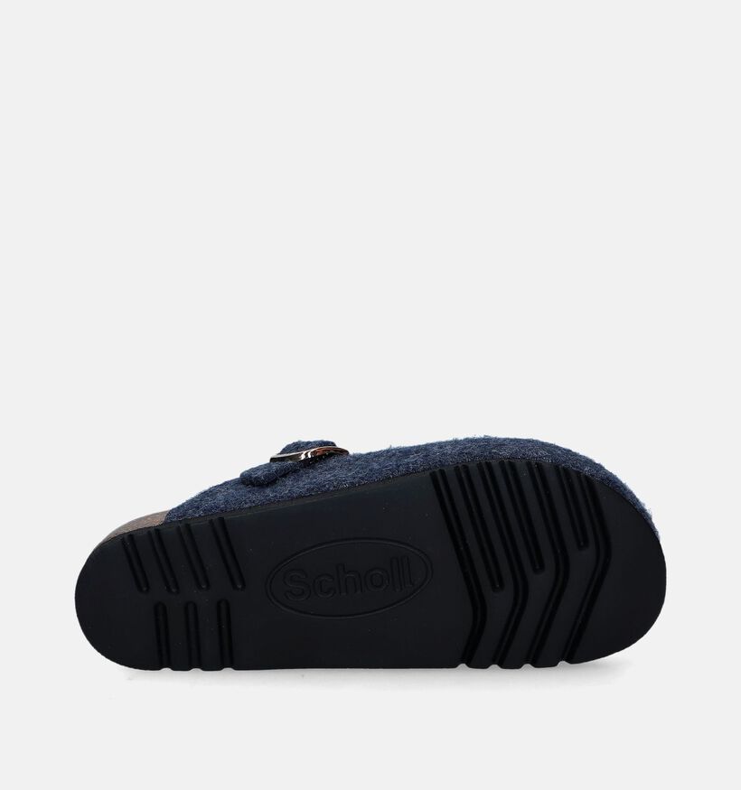 Scholl Fae New Blauwe Slippers voor dames (348860)