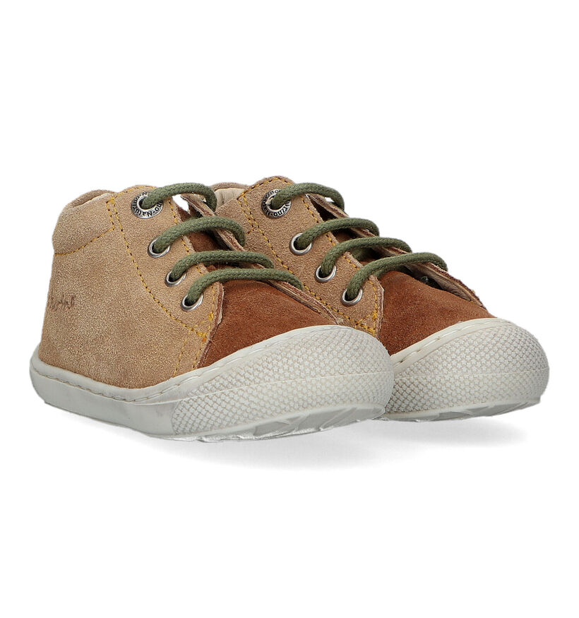 Naturino Cocoon Suede Chaussures pour bébé en Brun pour filles, garçons (355489) - pour semelles orthopédiques