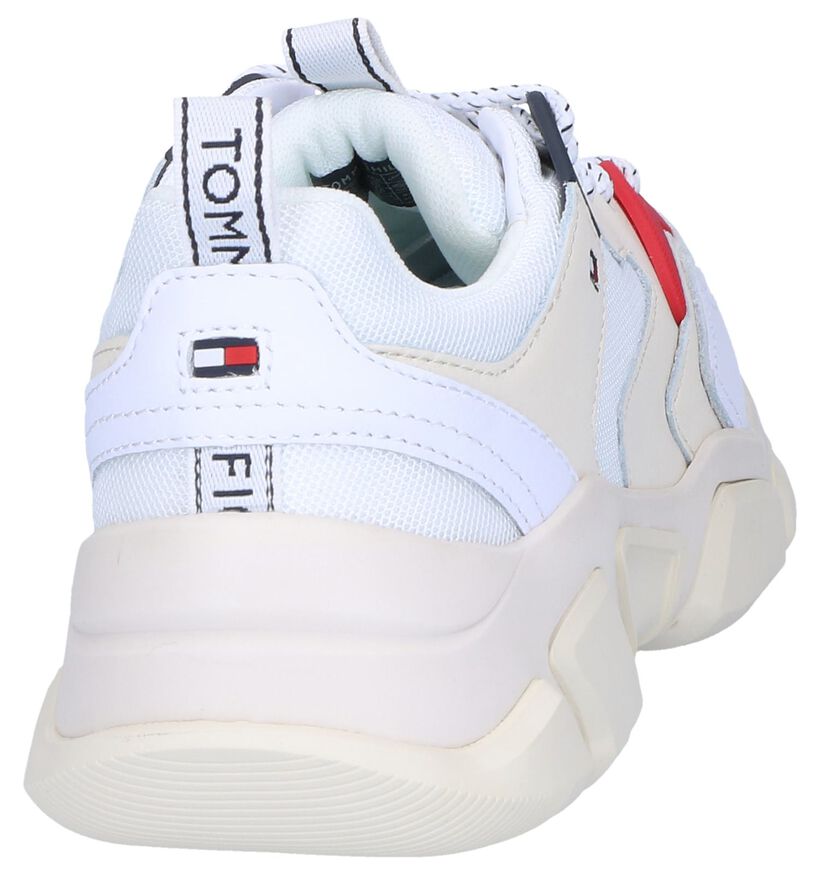 Tommy Hilfiger Baskets basses en Blanc en simili cuir (241733)