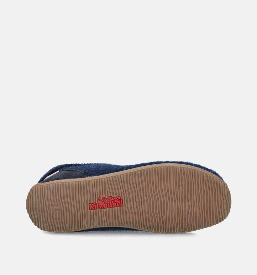 Living Kitzbühel Blauwe Hoge pantoffels voor dames (348793)