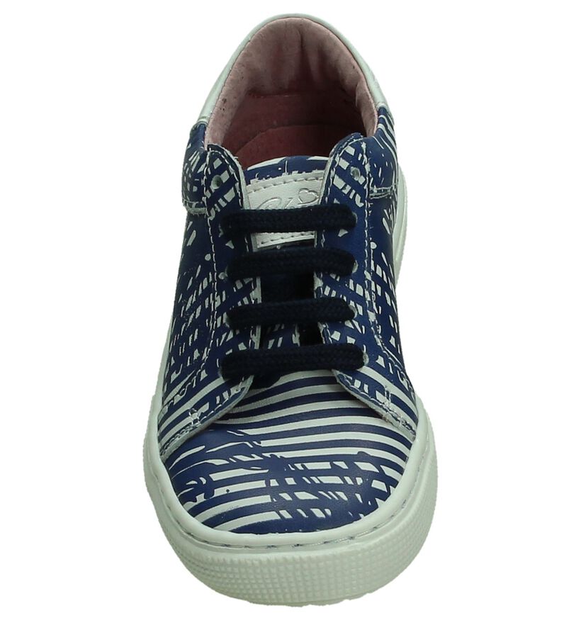 Blauw/Witte Sneaker Le Chic, , pdp
